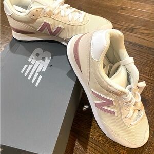 New - New Balance Women's Beige and Mauve Athletic Shoes